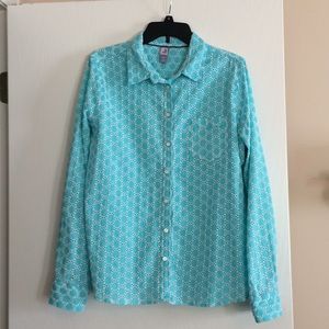 Long Sleeve Button Down Blouse